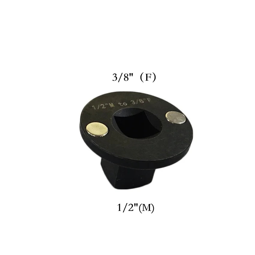1pc Low Profile For Impact Driver Socket Adapter 3/4 To 1in 1/2 To 3/4 3/8 To 1/2 Socket Adapter Power Tool Accessories Oasis Select 9.5 to 12.7mm
