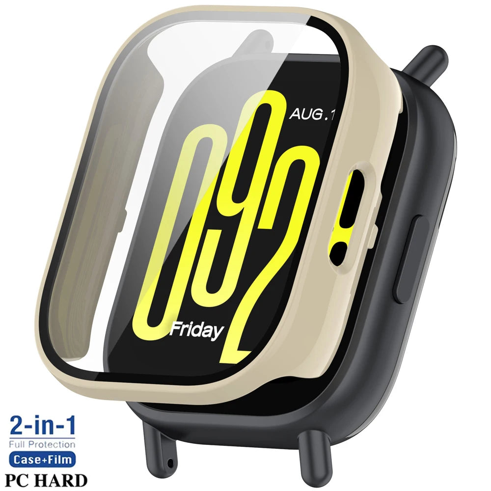 Redmi Watch 5 Active/Lite Case – Tempered Glass + PC Cover Smartwatch Case Cover Oasis Select