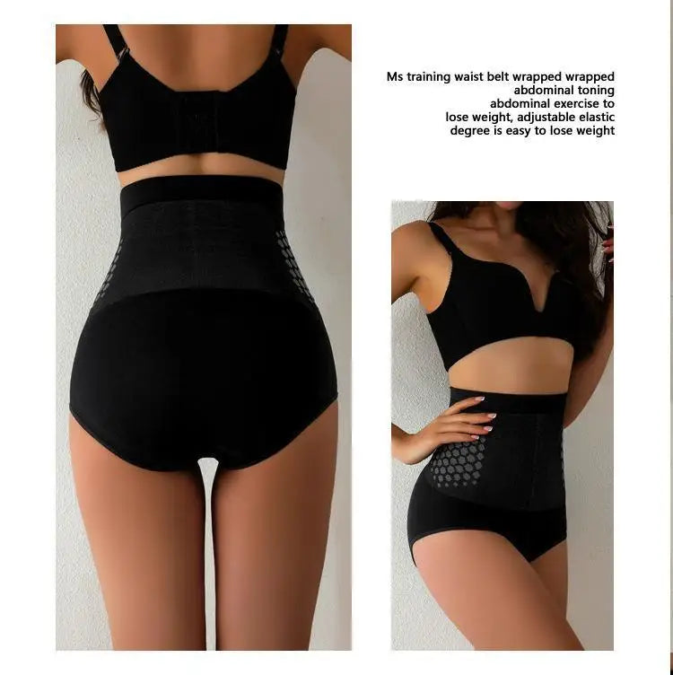 Warm Belly Slim Shaping Pants Abdomen Compression Waist Shaper Lift Slimming Underwear High Waist Tummy Control Shapewear Pants Oasis Select