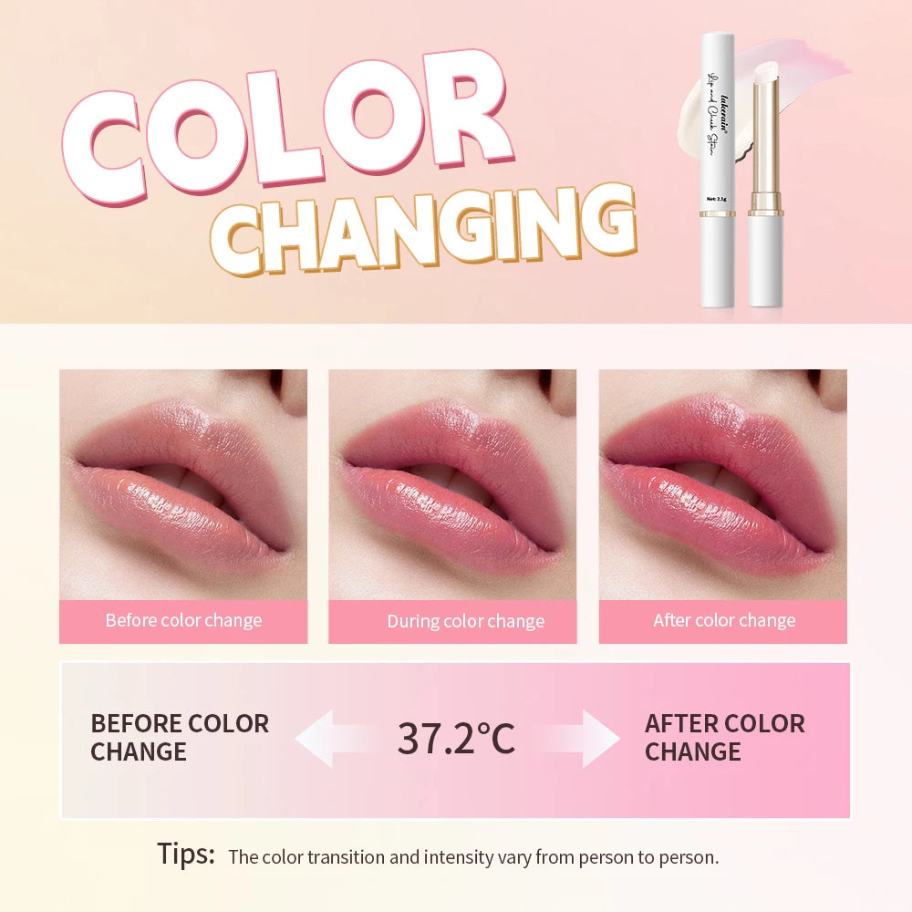 Lip And Cheek Stain pH Activated Formula Long Lasting Hydrating Deep Moisturizing Botanical Natural Color Change Lips Care Oasis Select