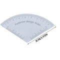 Reusable Eyebrow Ruler – Brow Shaping & Design Tool Eyebrow Shaping Tool Oasis Select White CN