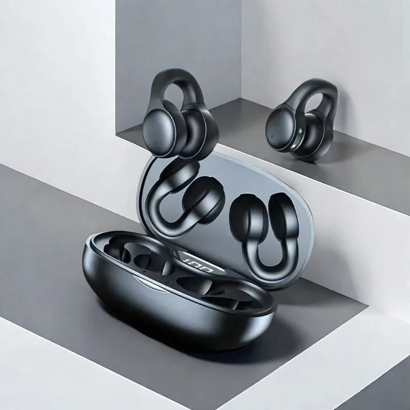 NEW X58 Wireless Earphone Noise Reduction Bluetooth LDE Power Display Earbuds in-Ear Headsets with Mic Touch Control for Phone Oasis Select