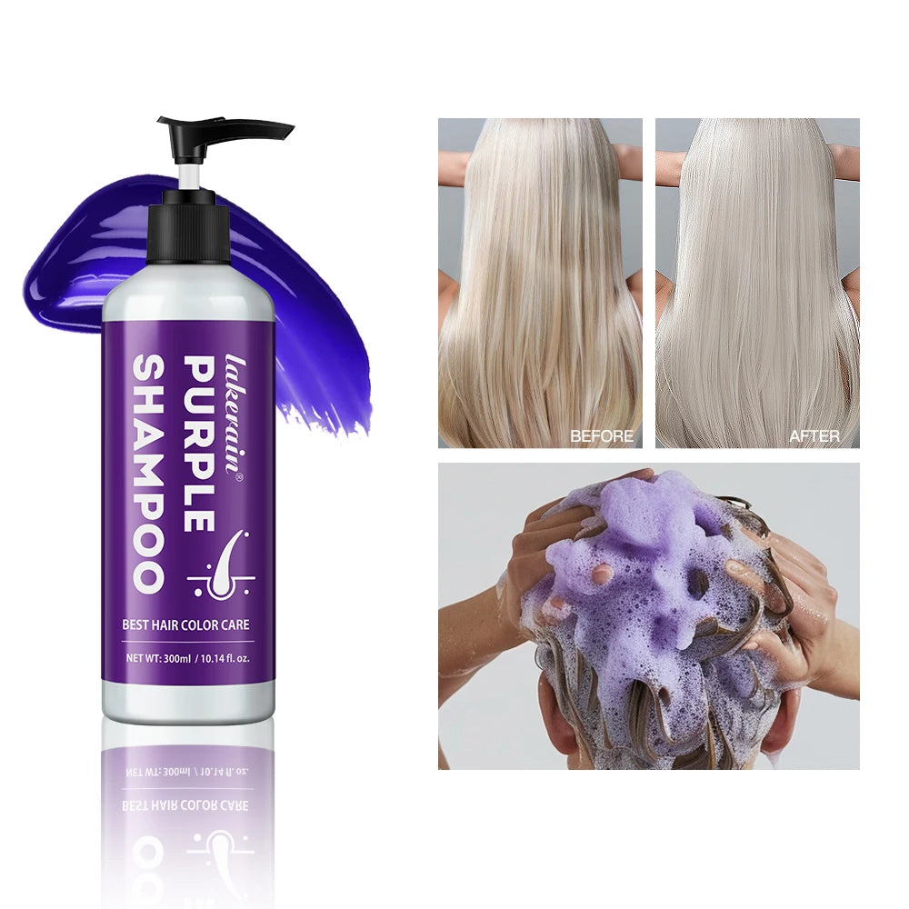 Purple Toning Shampoo for Blonde & Gray Hair – 300ml