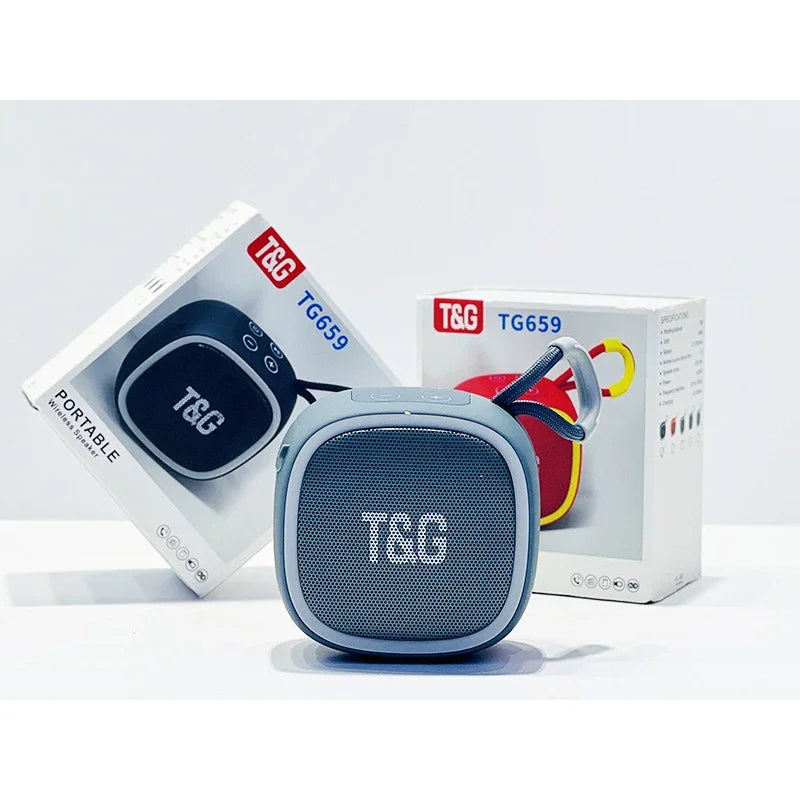T&G TG659 Portable Waterproof Bluetooth Speaker FM Radio
