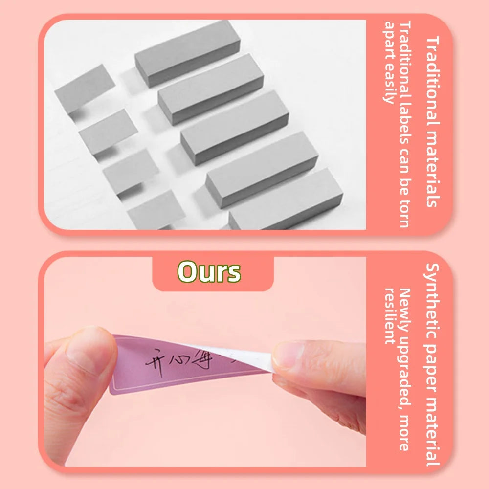 500 Waterproof Colored Labels Stickers Color-Coding Removable Labels Solid Colors Tags for Inventory Address File Classification Oasis Select