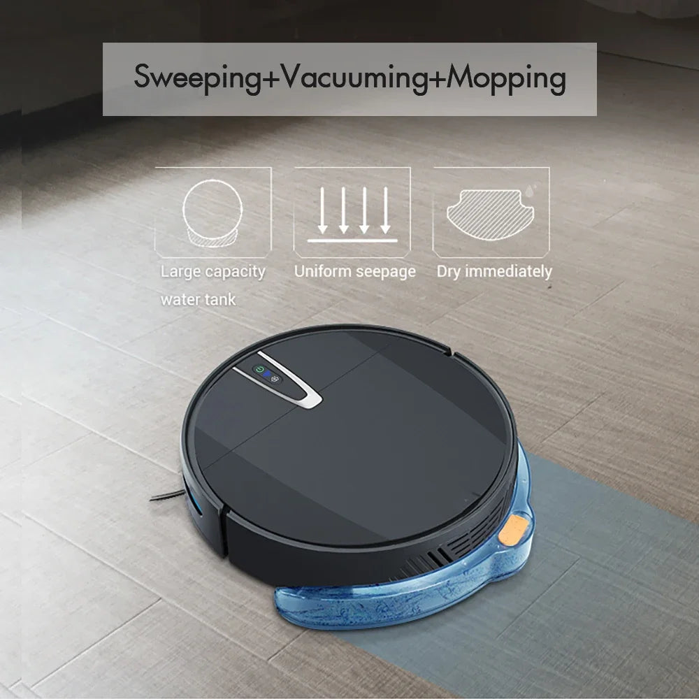 GUOHE V3S Pro Robot Vacuum & Mop | 3800Pa | APP & Voice Control