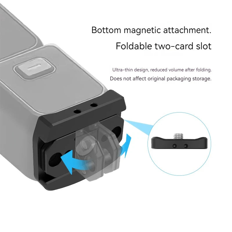 DJI Osmo Pocket 3/4 Quick Release Expansion Mount Adapter