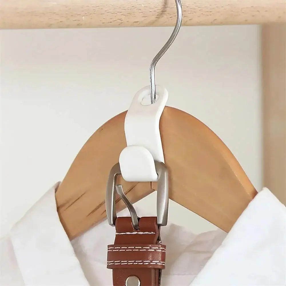 10PCS Wardrobe Hanger Hooks Organizer Connect Multifunction Cascading Plastic Bedroom Wardrobe Storage Space Saving Coat Hook Oasis Select