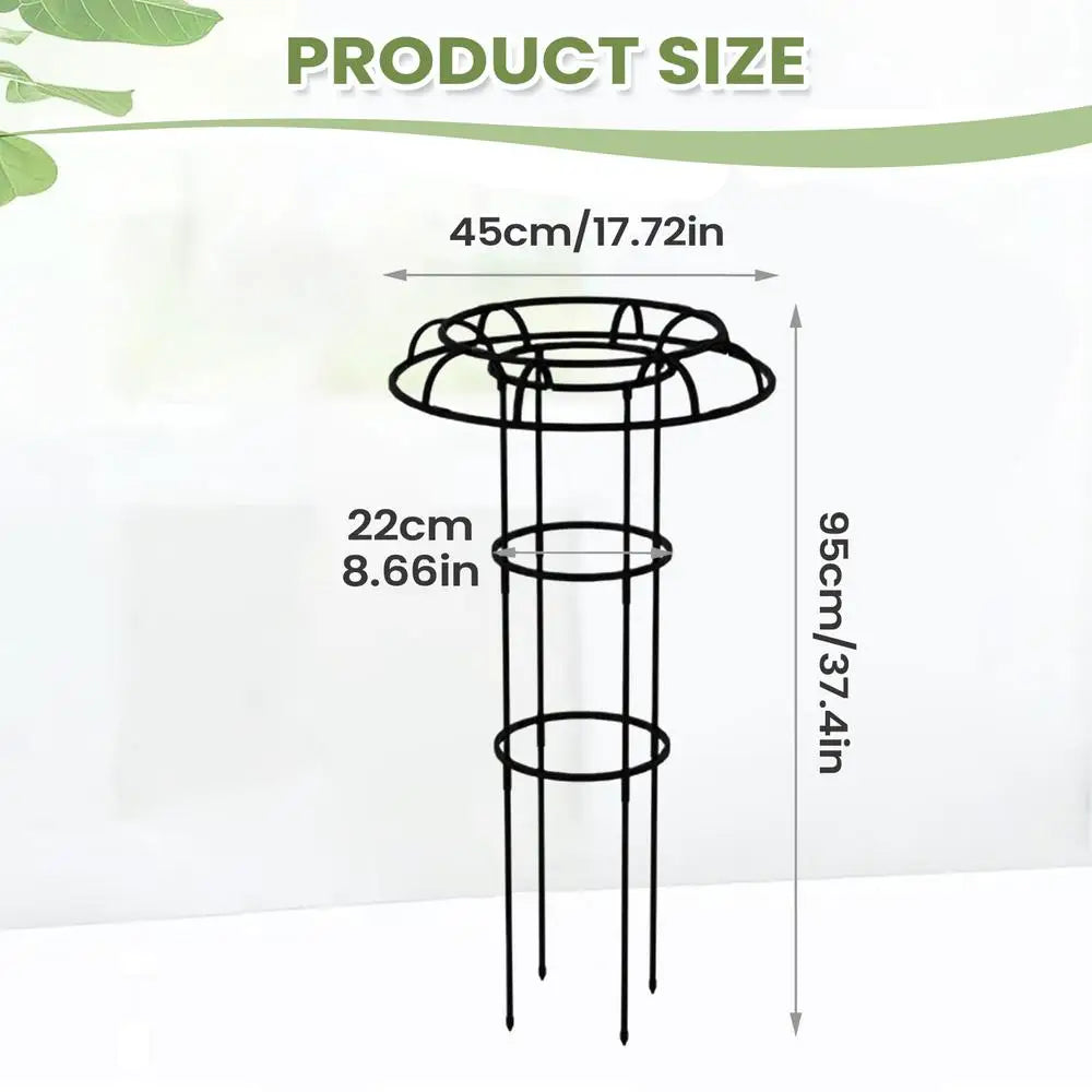 Garden Trellis Umbrella Tower Plant Trellis For Climbing Plants Trellis Support DIY Climbing Trellis Flower Pots Supports Oasis Select 95cm