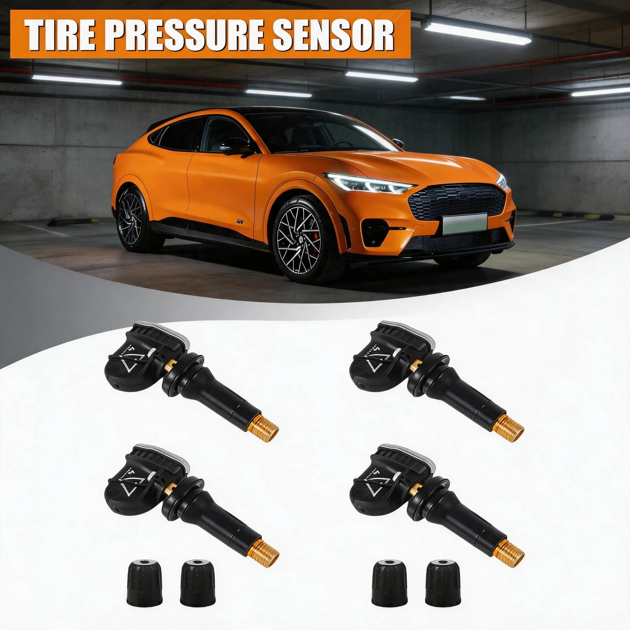 13598773 Pre-Programmed 433MHz TPMS Tire Pressure Sensors 1/4pcs for Buick Enclave Lacrosse Chevrolet Silverado GMC Sierra Oasis Select