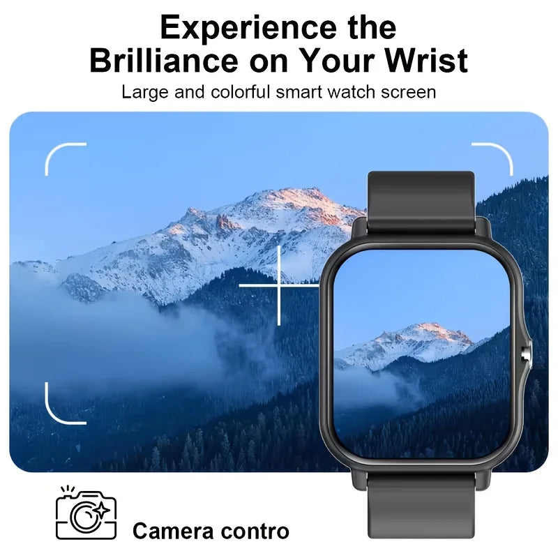 ERUN Smart Watch – HD Screen, Wireless Calls & Fitness Tracker