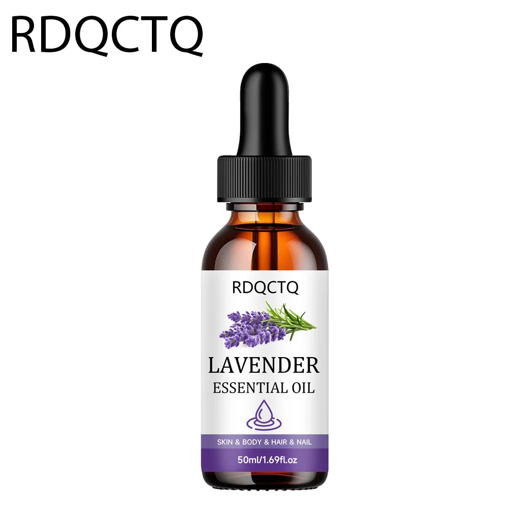 Lavender Essential Oil - 100% Pure Natural for Skin Body Hair Nail Care - Aromatherapy Massage Oil Moisturizing Formula Oasis Select