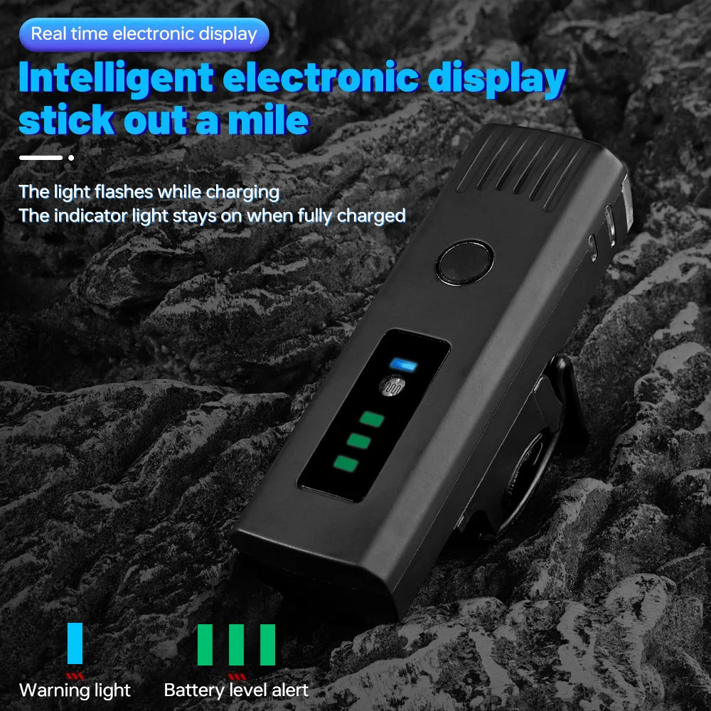 X-Tiger 400 Lumen Cycling Front Lamp USB Rechargeable Mountain Bike Rear Lamp High-Brightness Bicycle Light Oasis Select