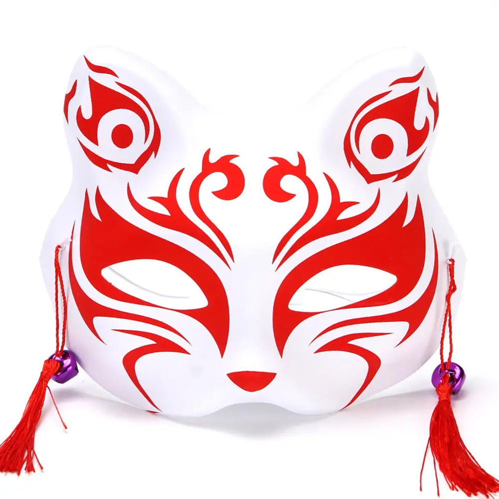 Japanese Anime Demon Slayer Mask Cosplay Thicken Plastic Masks Halloween Party Costume Props Fox Mask Oasis Select I