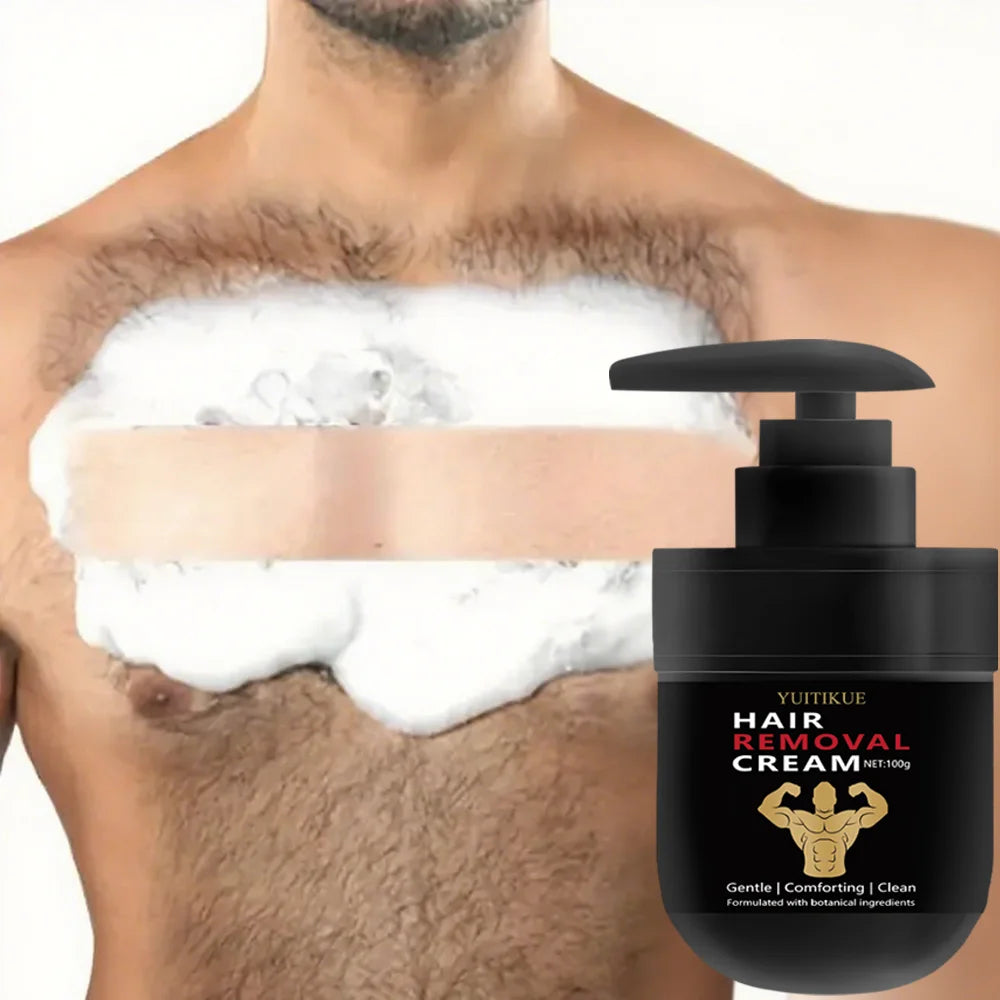 YUITIKUE Men's Hair Removal Cream 100g – Mild Full Body