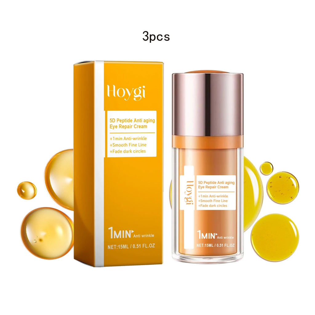 Hoygi 5D Peptide Eye Cream – Dark Circles & Anti-Aging 15ml