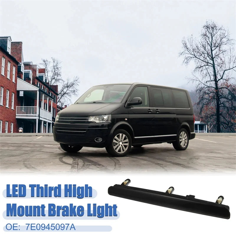 Third Brake Light For VW Transporter T5 2003-2015 7E0945097A LED High Level Mount Additional Rear Tail Stop Signal Warning Lamp Oasis Select Default Title