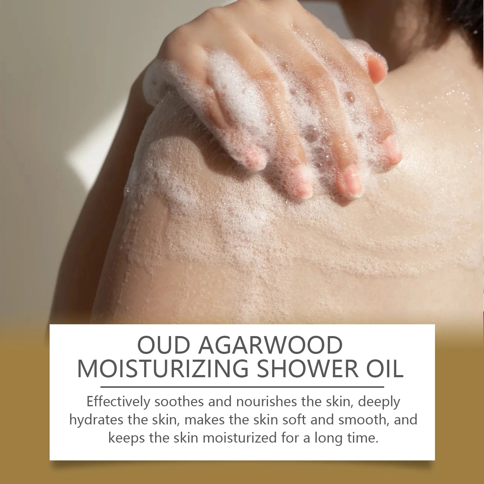 OceAura Exfoliating Body Shower Oil – Ebony Fragrance 100ml