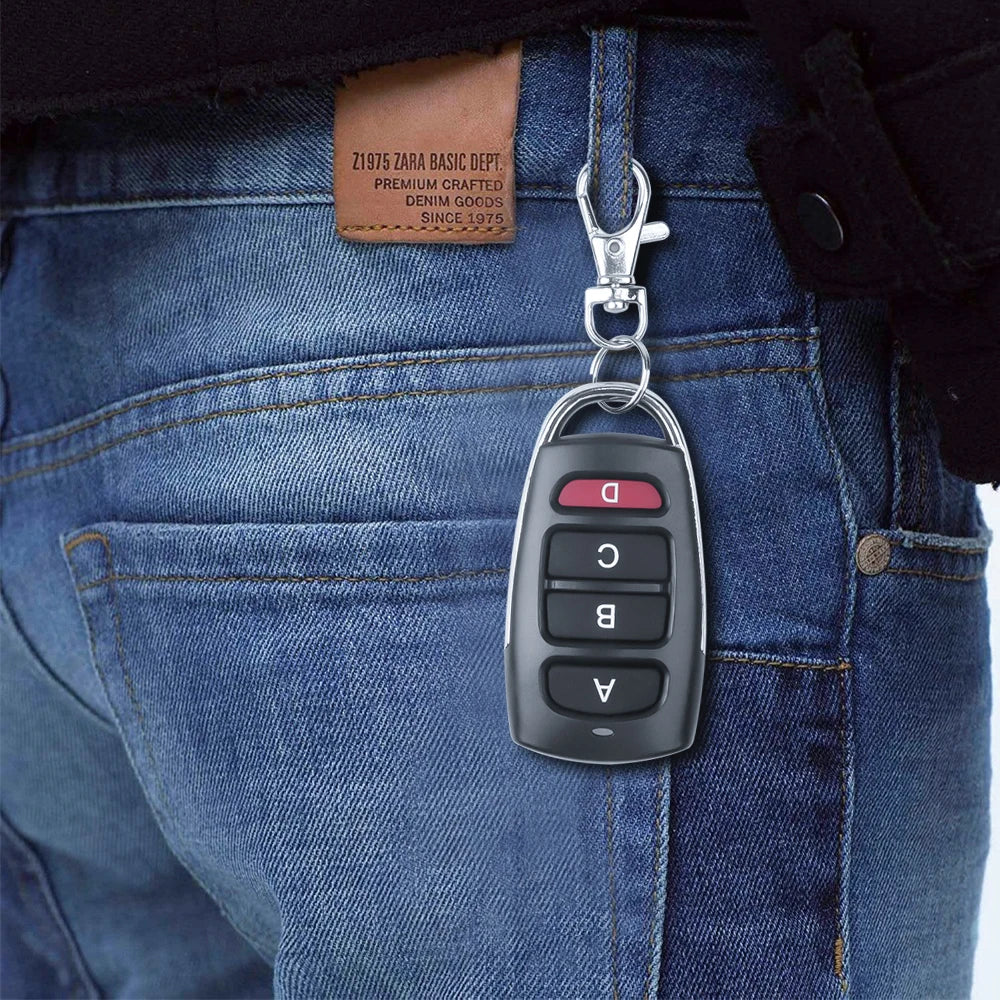 Wireless RF 433mhz Remote Control Copy Code Garage Door Gate Duplicator 433 Mhz Key Remote Opener Oasis Select