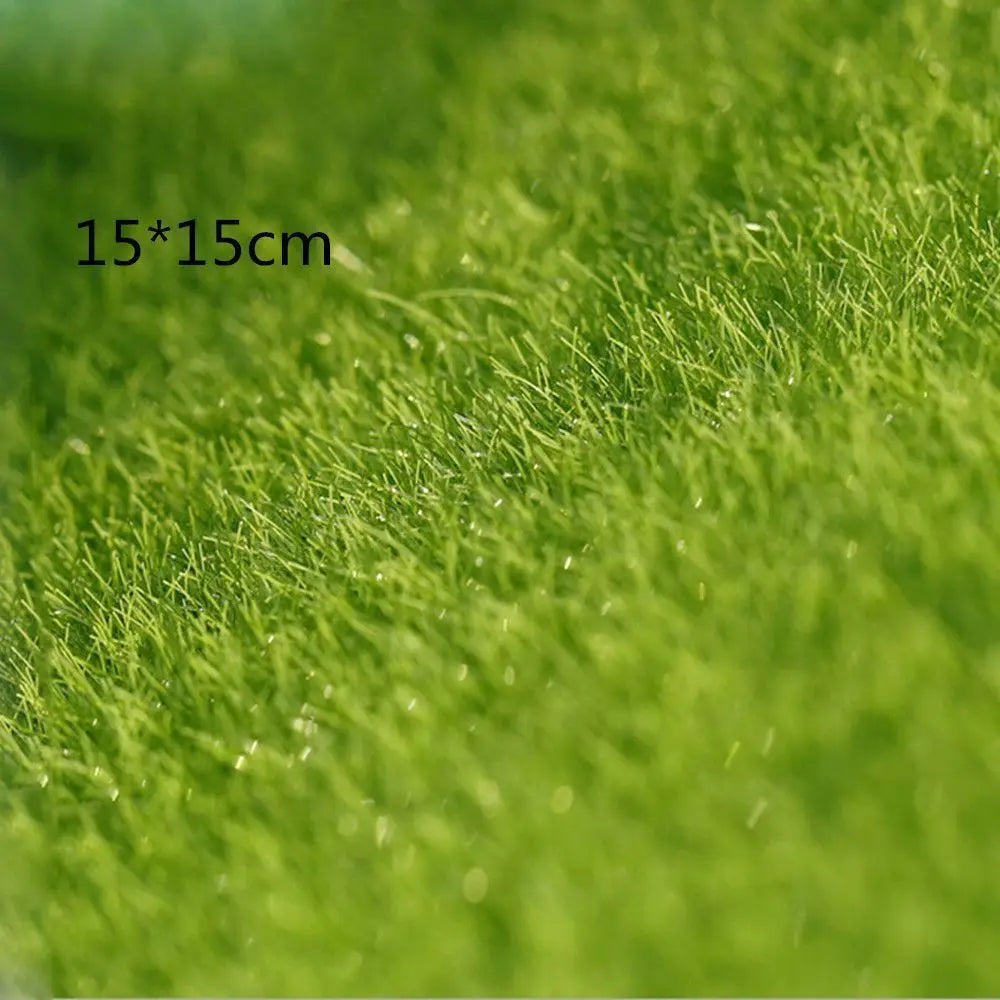 Ecological Lawn Decor Garden Ornament Artificial Turf Fake Moss Simulation Grass Micro Landscape Decor Artificial Grass Oasis Select