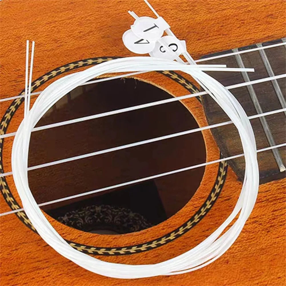 4PCS/Set Nylon Strings Universal Ukulele String For 21in 23in 26in Ukuleles Oasis Select