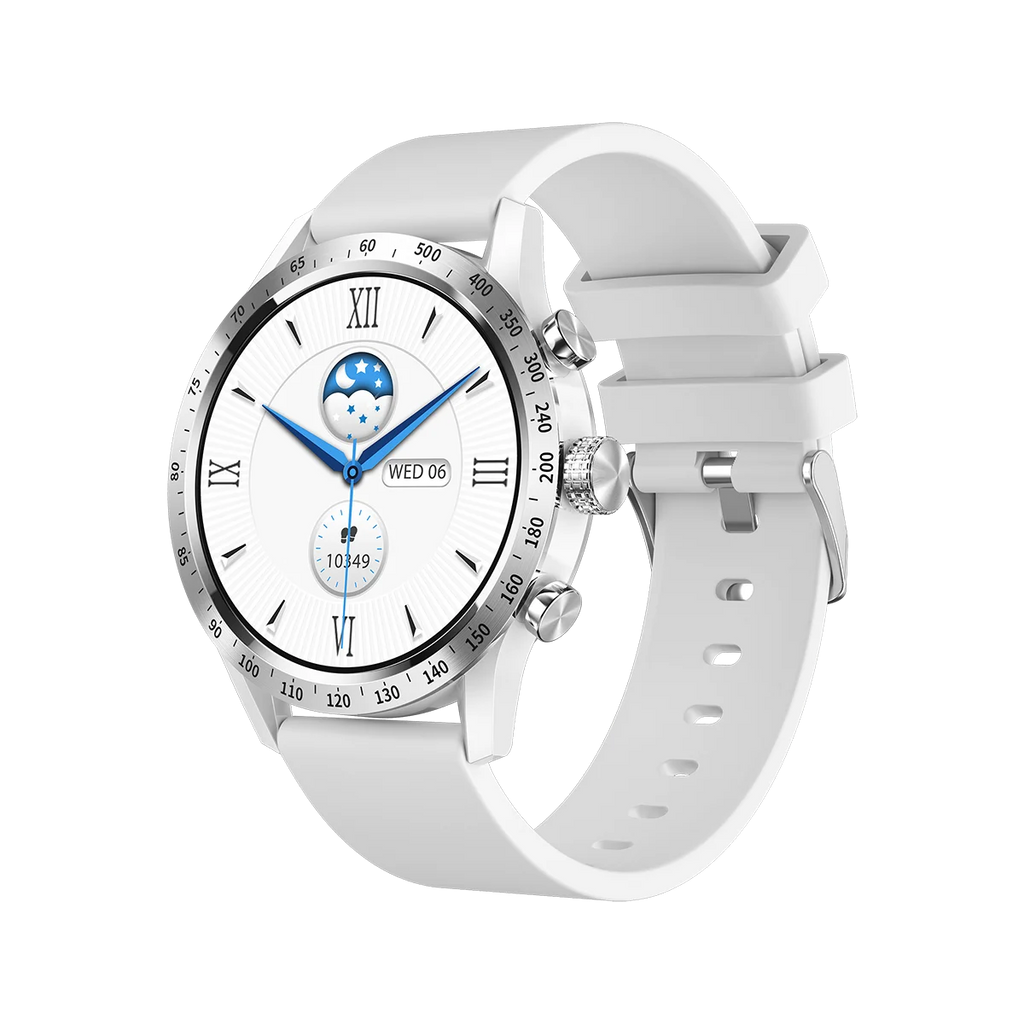 New Fashion Women 1.28" AMOLED Smartwatch Blue Tooth Call Smart Watch Heart Rate Sports Fitness Lady Waterproof Voice Assistant Oasis Select SVWHS