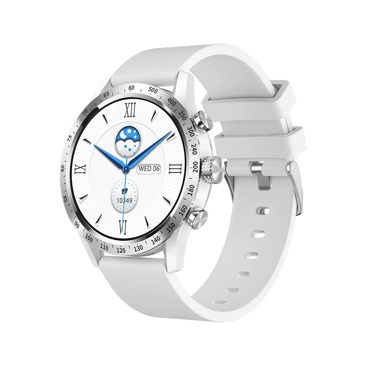 New Fashion Women 1.28" AMOLED Smartwatch Blue Tooth Call Smart Watch Heart Rate Sports Fitness Lady Waterproof Voice Assistant Oasis Select SVWHS