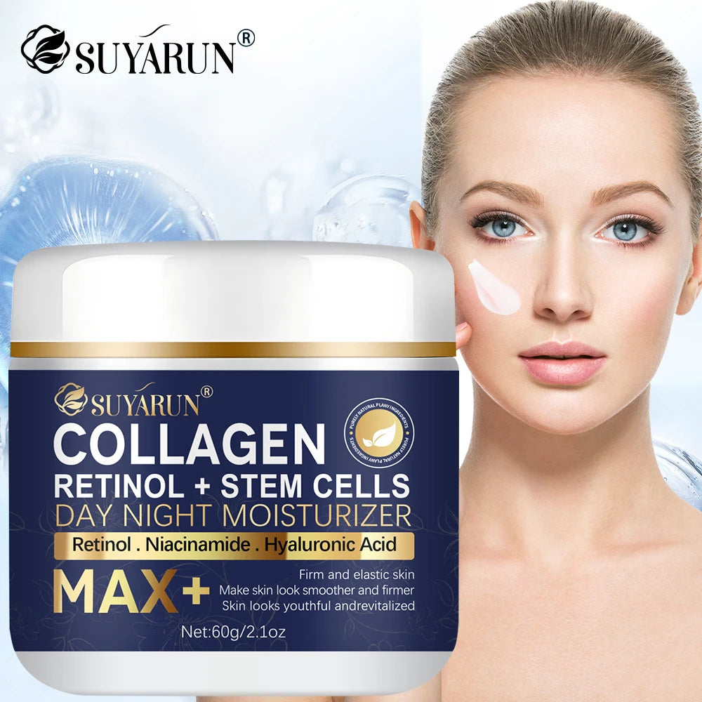 SUYARUN Retinol Collagen Face Cream – Firming Moisturizer Anti-Aging Face Cream Oasis Select