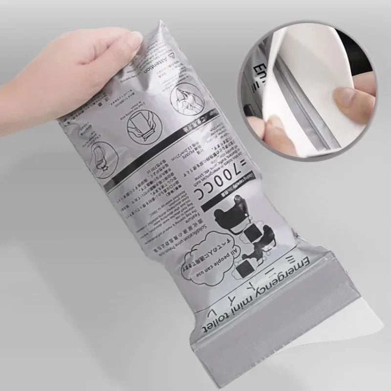 2/8/12pcs Universal Disposable Car Urine Bag Outdoor Vomit Bags Pregnant Women Mobile Toilet Stylings Product Auto Accessories Oasis Select