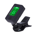 Professional Clip-On 360 Degree Acoustic Guitar Tuner LCD Screen Electric Digital Tuner For Acoustic Guitar Ukulele Accessories Oasis Select black