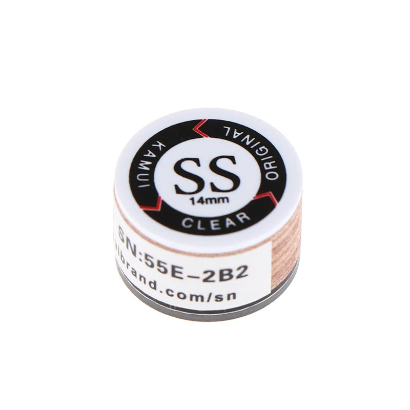 14mm Billiard Pool Cue Tip SS/S/M/H Snooker Tip Billiard Pool Cue Tips Billiard Cue Stick Tips Snooker Billiard Accessories Oasis Select 14mmSS