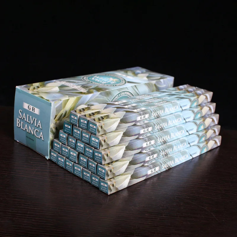 10/25 Boxes GR India Incense Sticks,natural White Sage Incense Stick,Lavender Sandalwood Rosemary Handmade Incenso Sticks Oasis Select