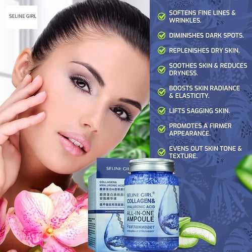 250ml Hyaluronic Acid & Collagen Face Serum | Plump & Firm Face Serum Oasis Select