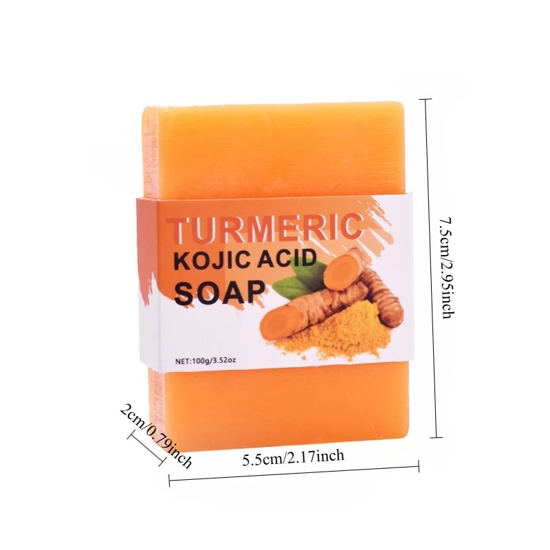3pcs Ginger Soap Papaya Soap Lemon Soap, used for washing your face and bathing, suitable for all skin types, universal for men Oasis Select