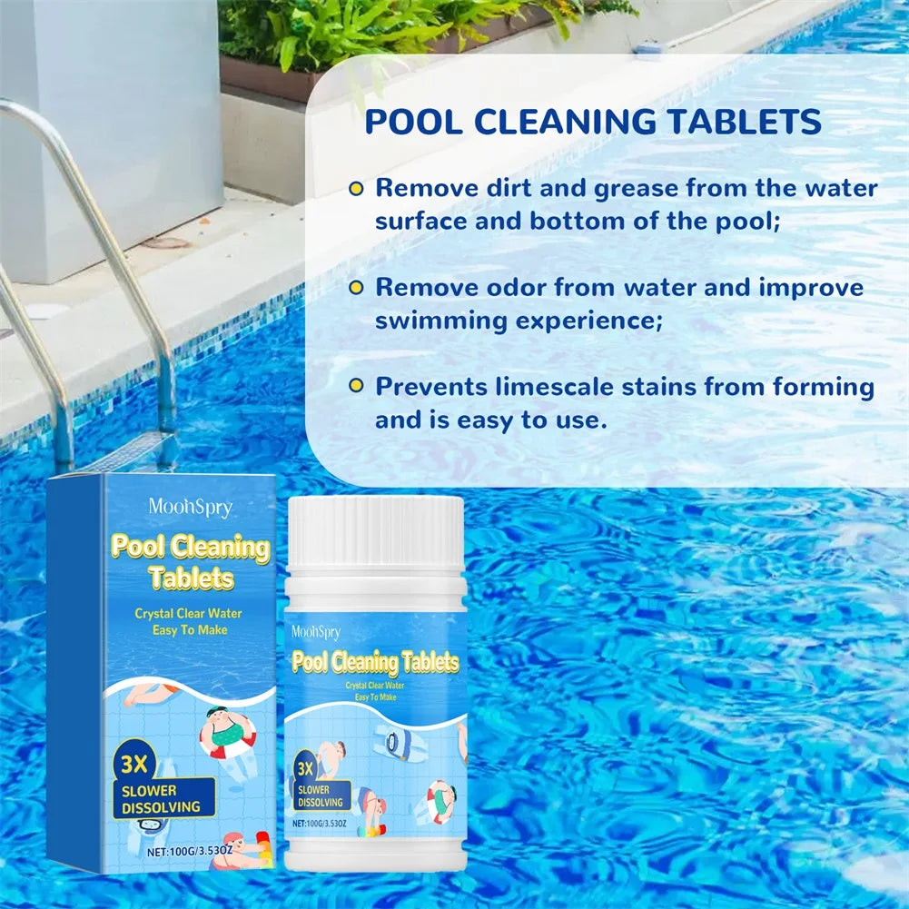 Pool Cleaning Tablets – Chlorine, Algaecide & Clarifier | All Pools Pool Cleaning Tablets Oasis Select