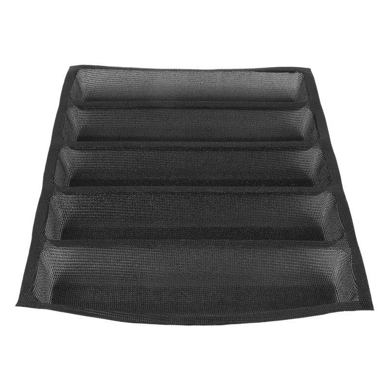 Silicone Baguette Pan - Non-Stick Perforated Fench Bread Pan Forms , Hot Dog Molds , Baking Liners Mat Bread Mould Oasis Select