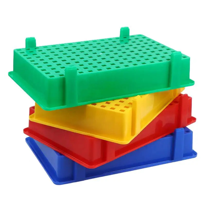1PCS Thickened Plastic Lithium Battery Storage Box For 18650 Cells - Divided Transport And Turnover Tray Oasis Select