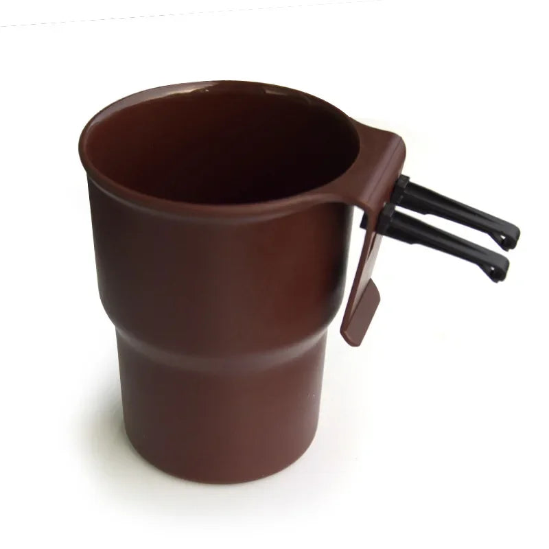 Car Water Cup Holder 2 in 1 Beverage Holder Trash Can Mobile Phone Holder Air Outlet Chair Back Door Armrest Multifunctional Box Oasis Select F