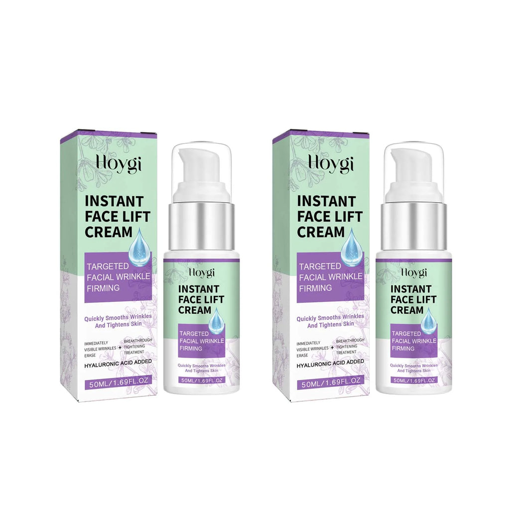 Hoygi Instant Face Lift Cream – Firm, Brighten & Hydrate Firming Face Cream Oasis Select 2 x 50ml Boxed