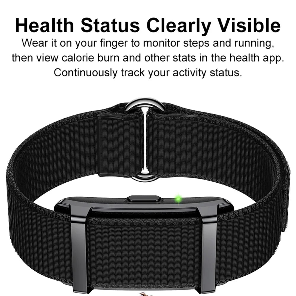 Couples Wristband Screenless Smart Bracelet Sports Fitness Tracker Pedometer Call Reminder Waterproof Sleep Heart Rate Monitor Oasis Select
