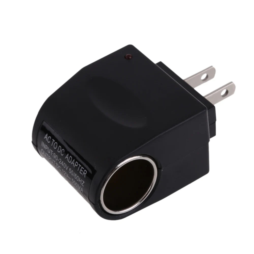 AC 110V-220V to DC 12V Car Cigarette Lighter Socket Adapter Power Adapter Converter Oasis Select