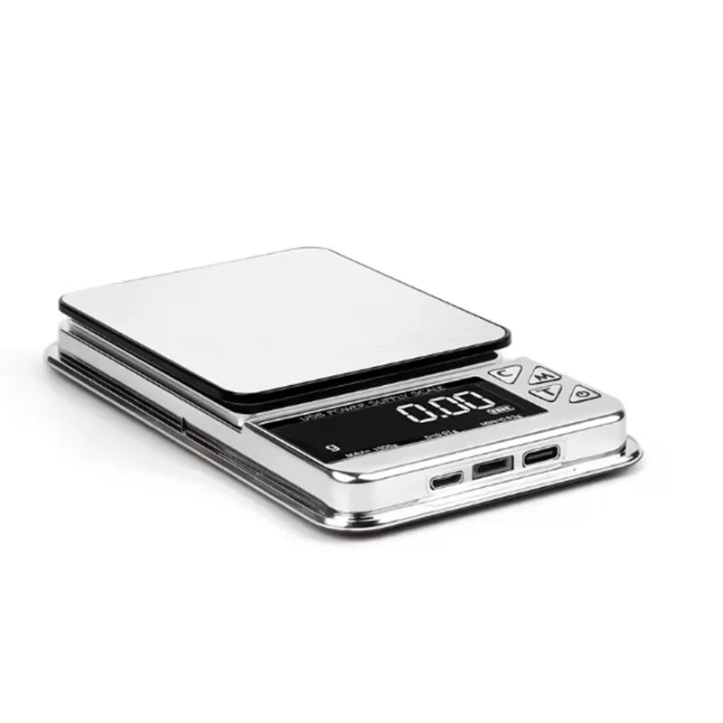 1000gx0.01g Digital Jewelry Scale High Precision Accuracy Smart Counting Gem Food Balance Kitchen Pocket Scales USB Charge Scale Oasis Select