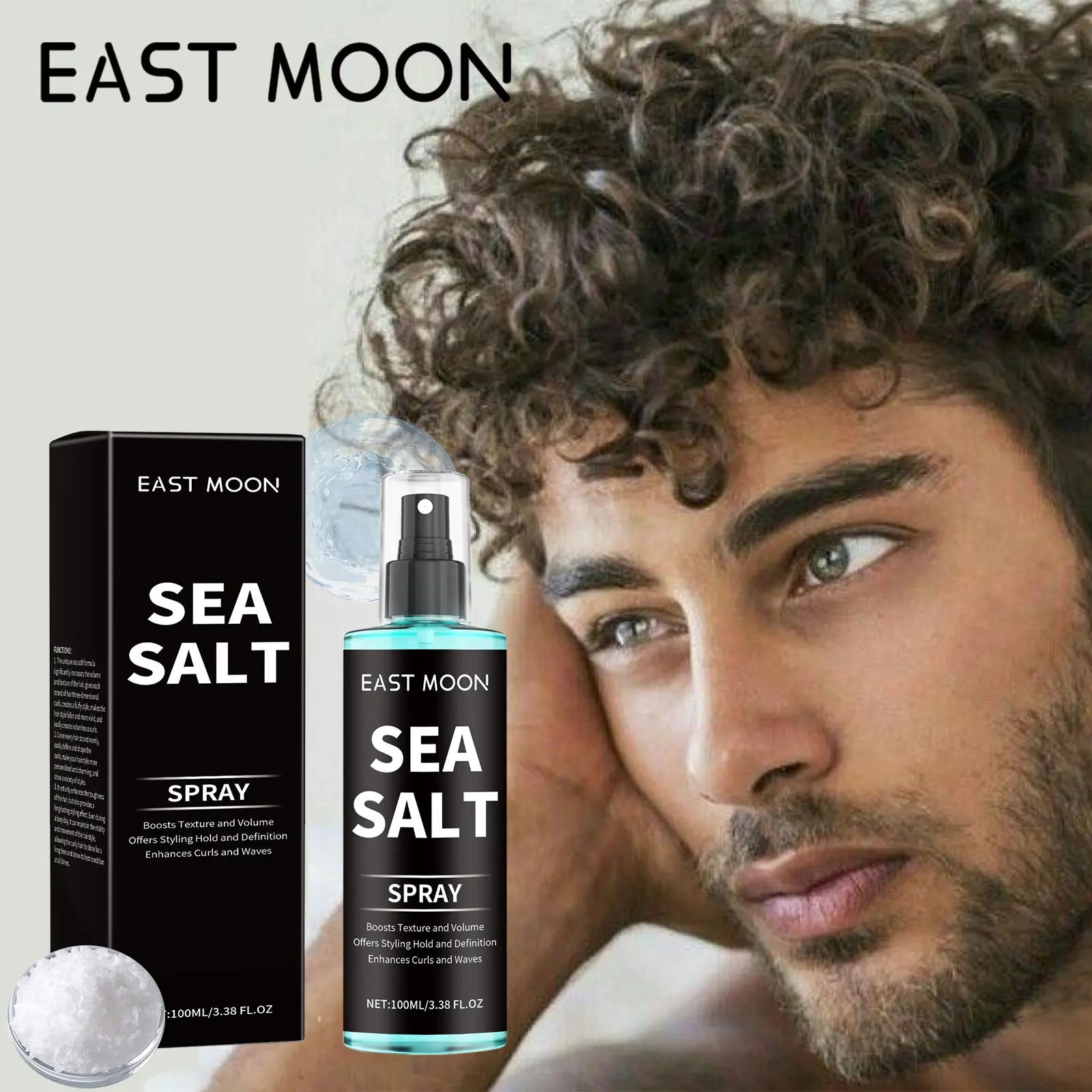 Sea Salt Curl Spray – Long-Lasting Hold & Wave Definition
