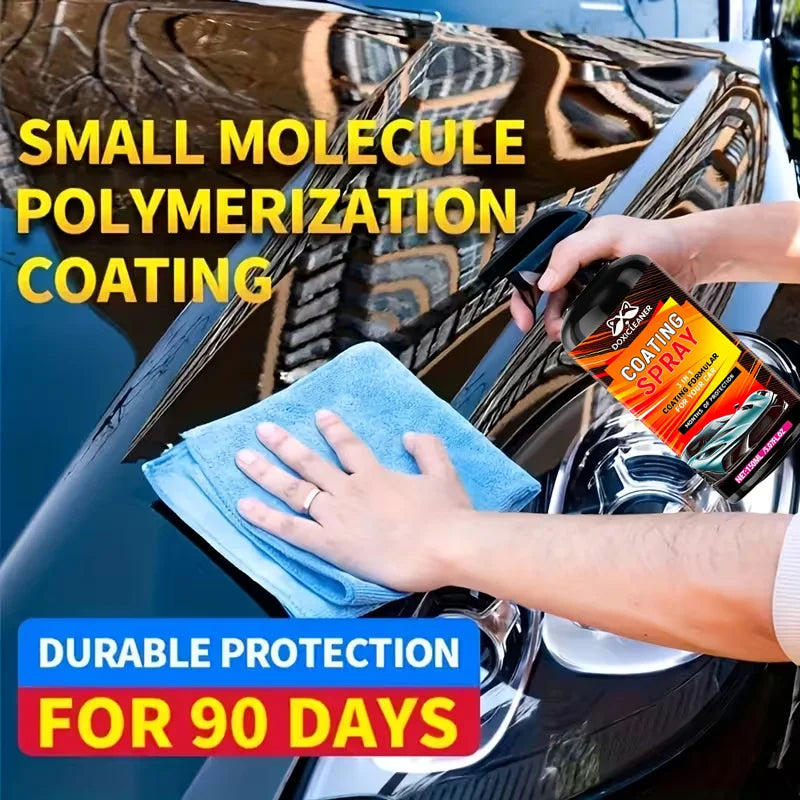 DOXICLEANER 3-in-1 Car Coating Spray – Polish, Shine & Repair Car Detailing Spray Oasis Select