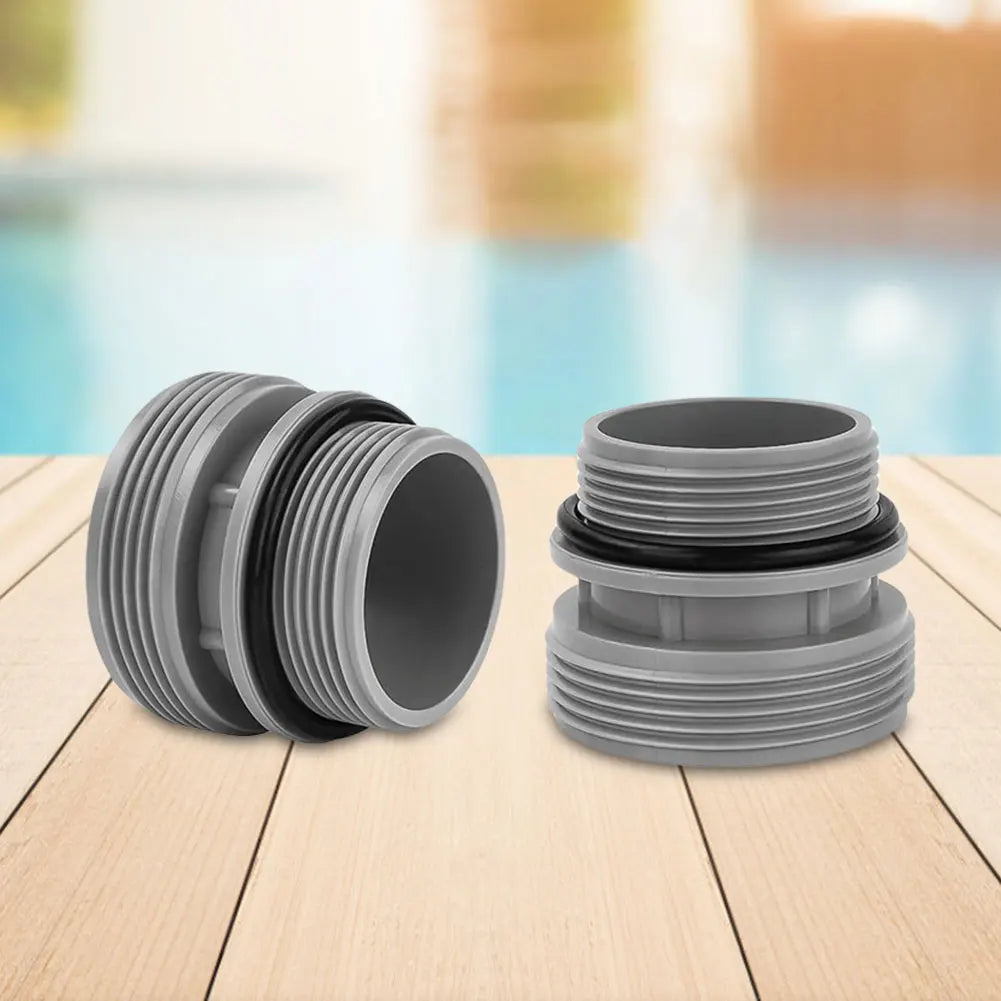 4 Pack Pool Hose Conversion Adapters Pools Filter Pump Connector Pool Filter Pump Hose Adapter for Inlet Outlet Ground Pools Oasis Select