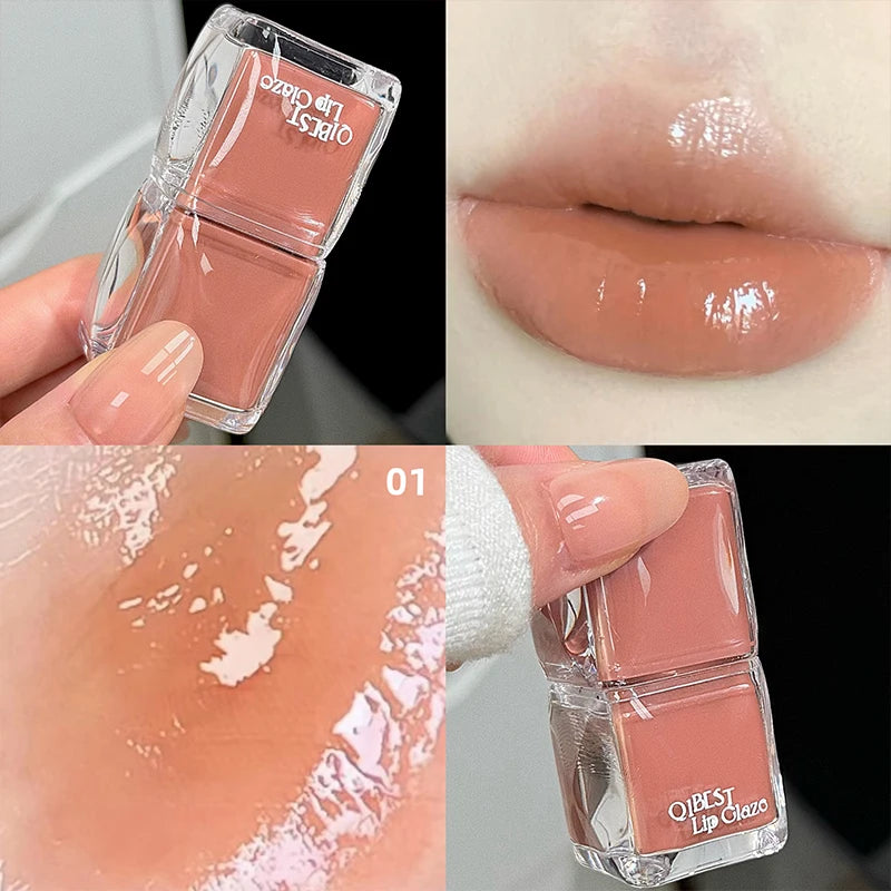 QIBEST Mirror Lip Gloss – Hydrating, Long-Lasting Lip Tint