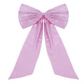Giant Pink Satin Bow Wall Decor – 43x24" Party Decoration