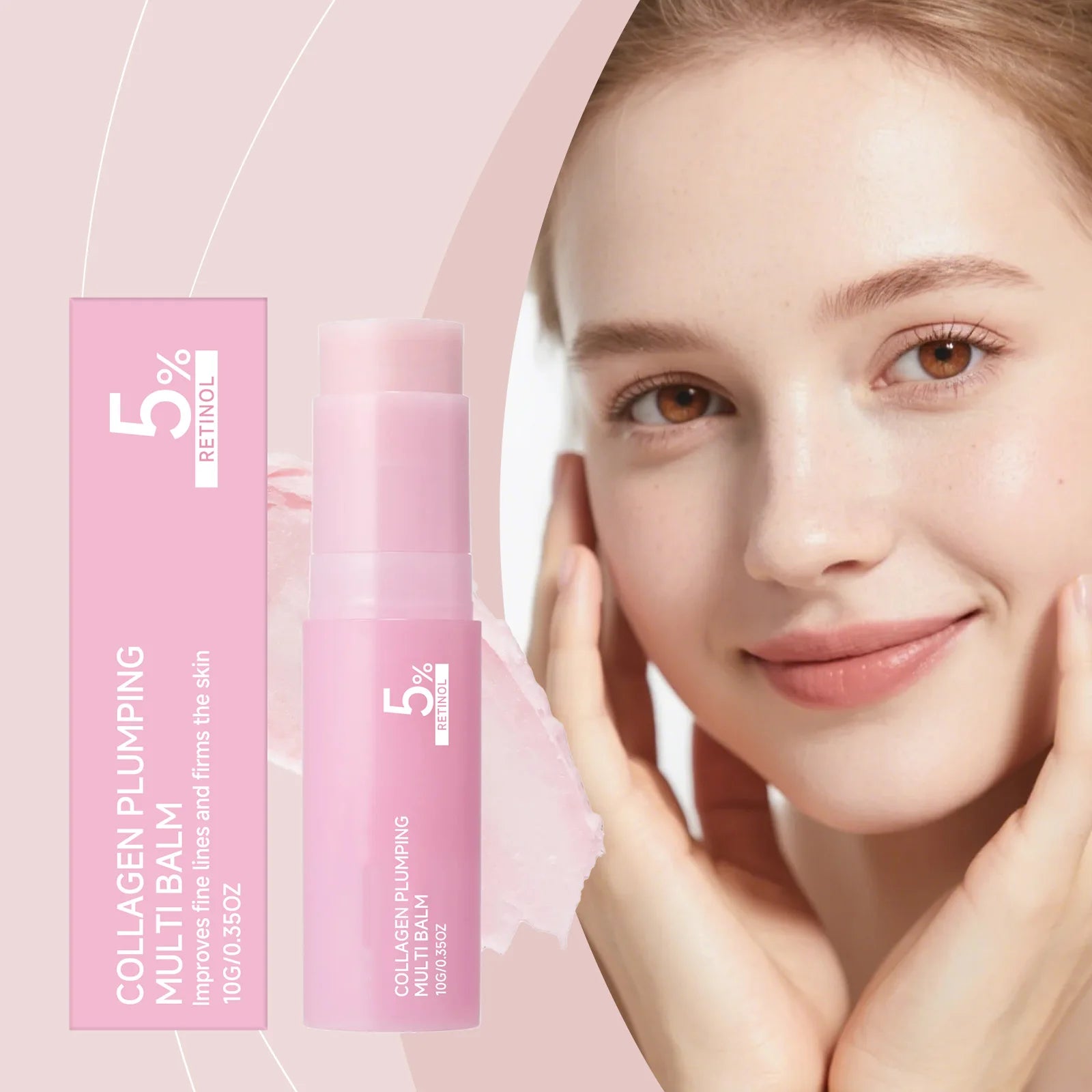 Collagen Multi Balm Stick – Anti-Wrinkle & Firming Moisturizer Collagen Balm Stick Oasis Select