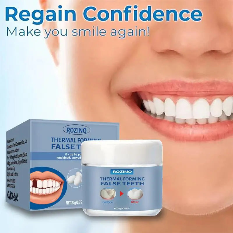 Moldable Tooth Repair Kit – Temporary Filling & False Teeth
