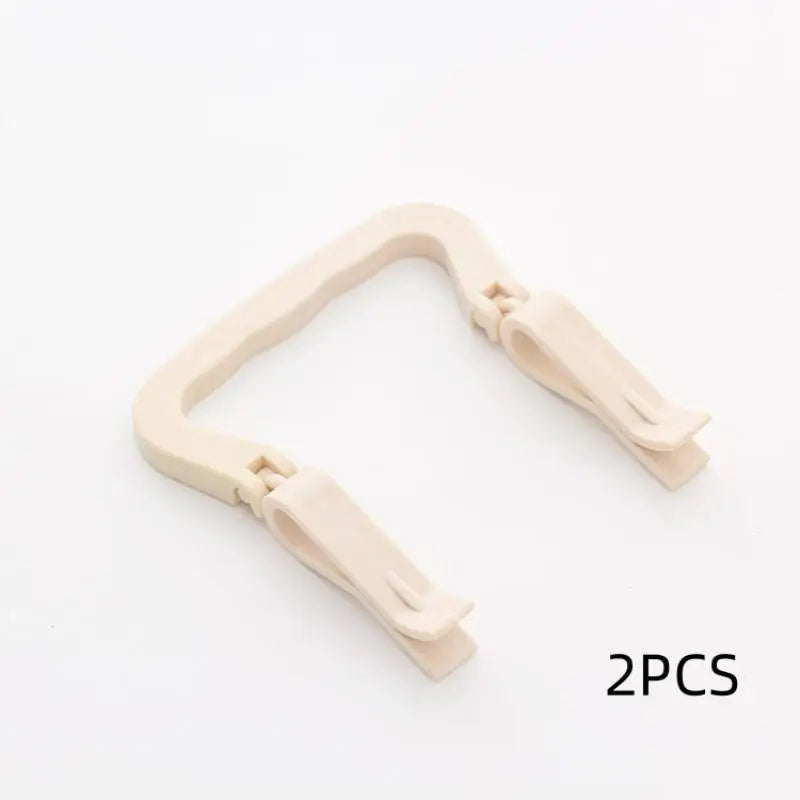 2PCS Garbage Bag Storage Fixing Clip, Household Creative Anti-skid Clip, Buckle Bucket Edge Clip, Card Holder, Rubbish Oasis Select A3